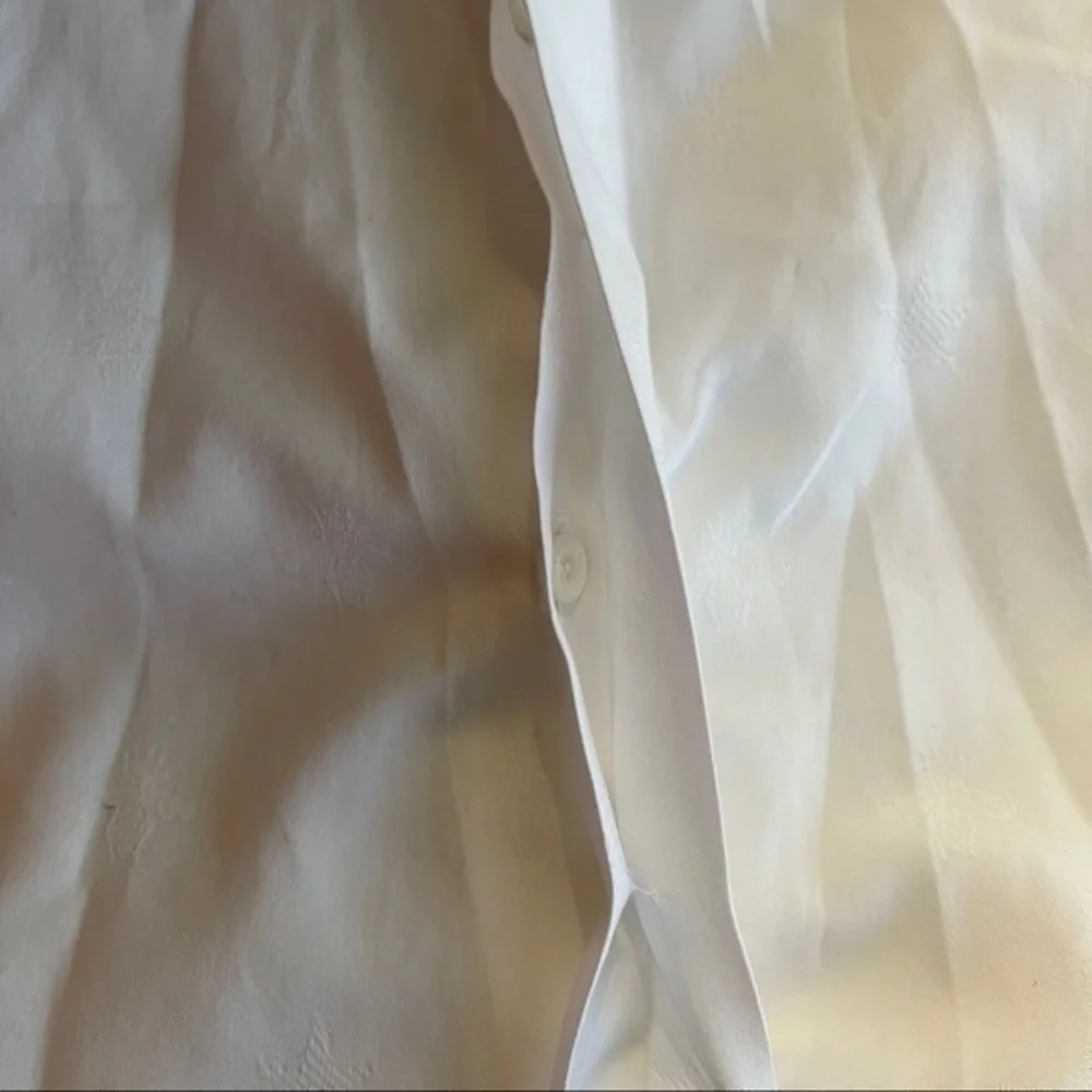 GUCCI Mens White Regular Fit Dress Shirt S 41/16